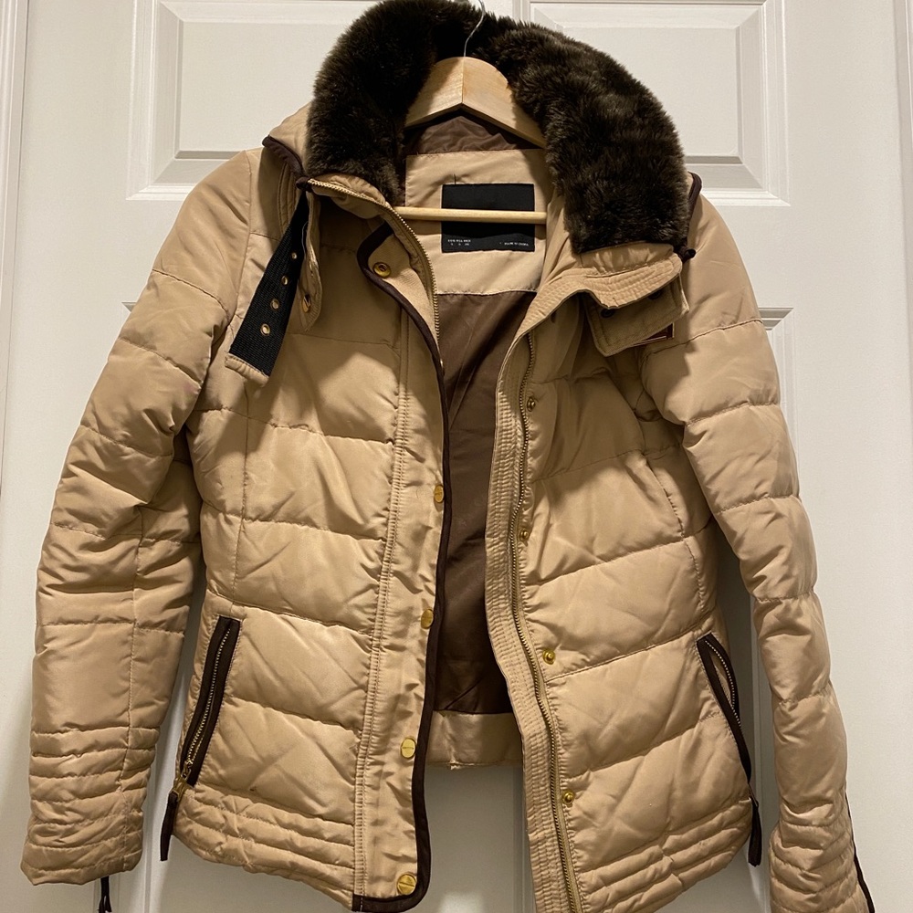 Zara puffer jacket